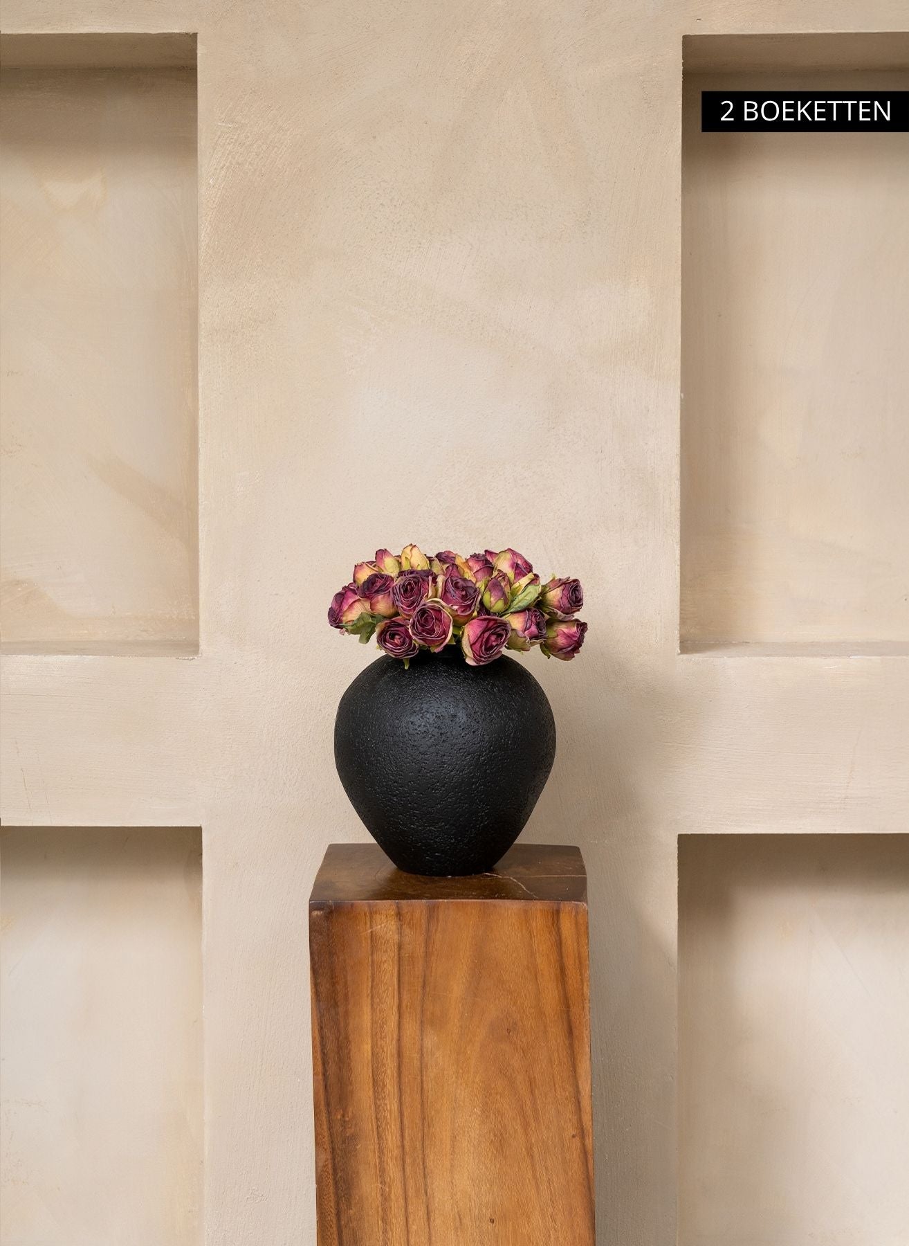 Mini Rosenstrauß - Lila (20 Rosen)