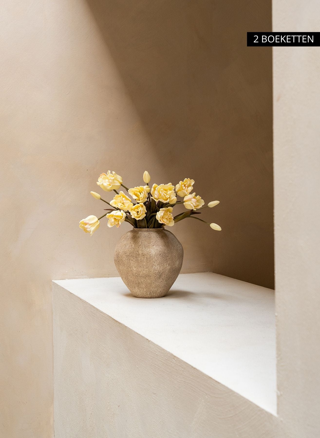 Papagei Tulpen - Elfenbein