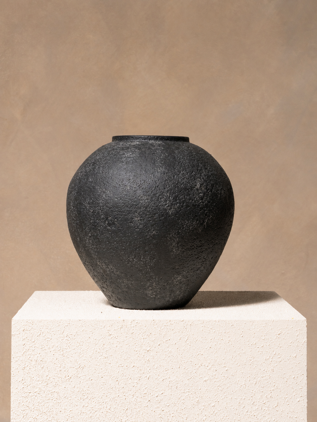 Arda Vase - Schwarz
