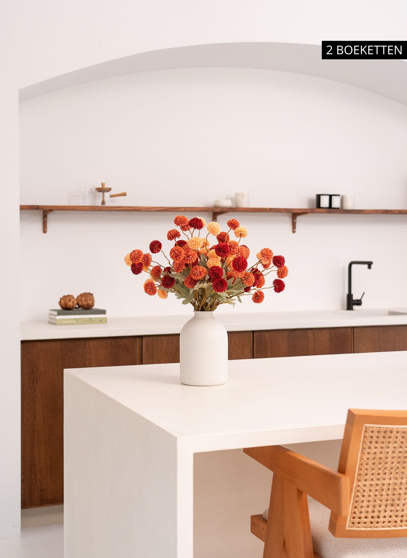 Seiden Kiku Blumen - Mix