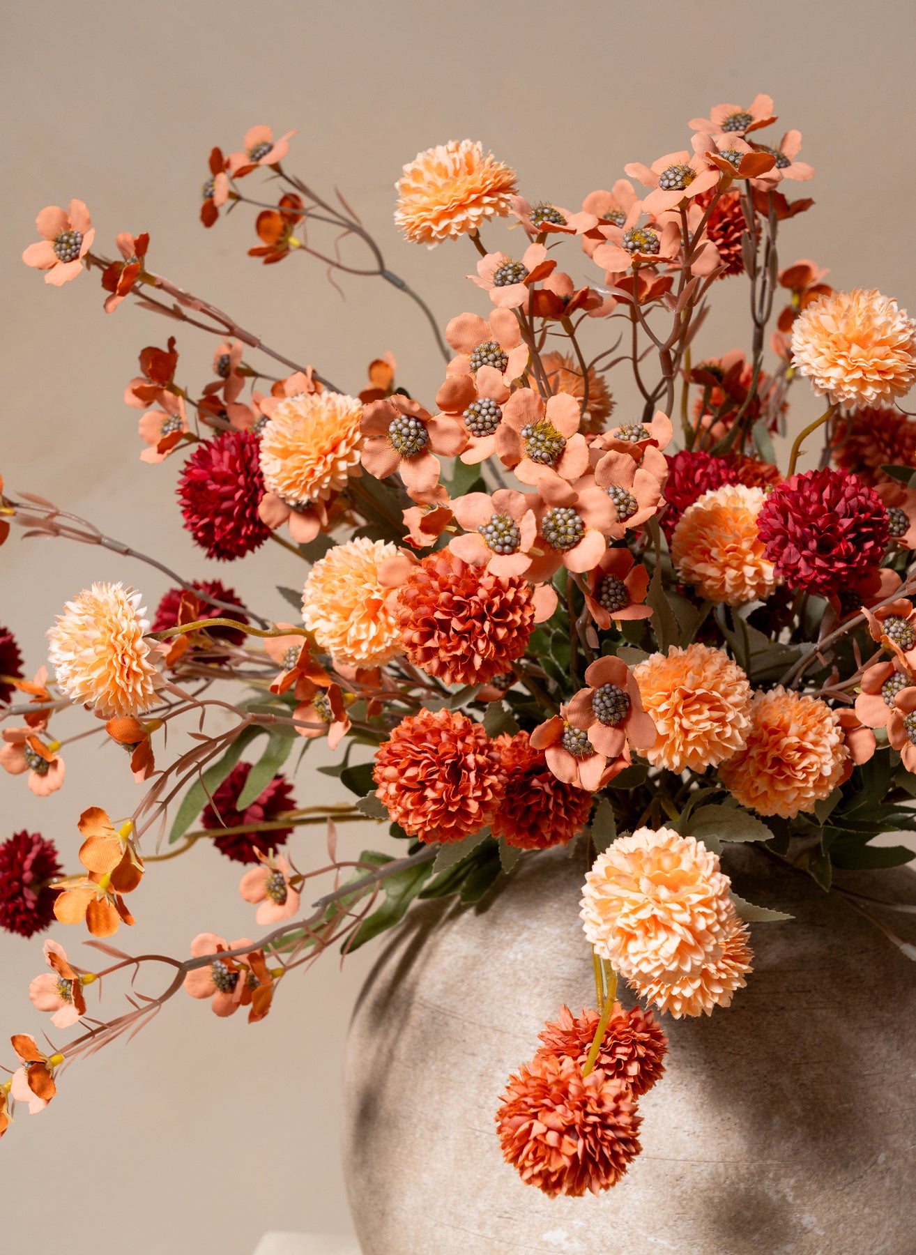 Wachsarrangement - Mischung