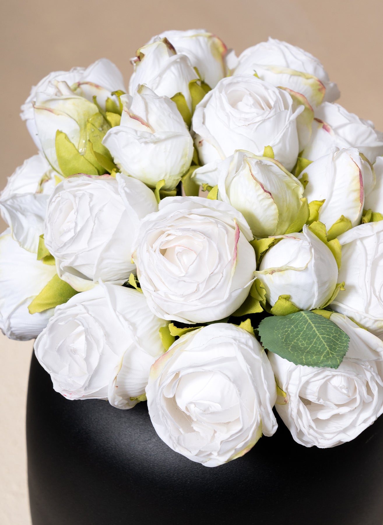 Mini Rosenstrauß - Weiß (20 Rosen)