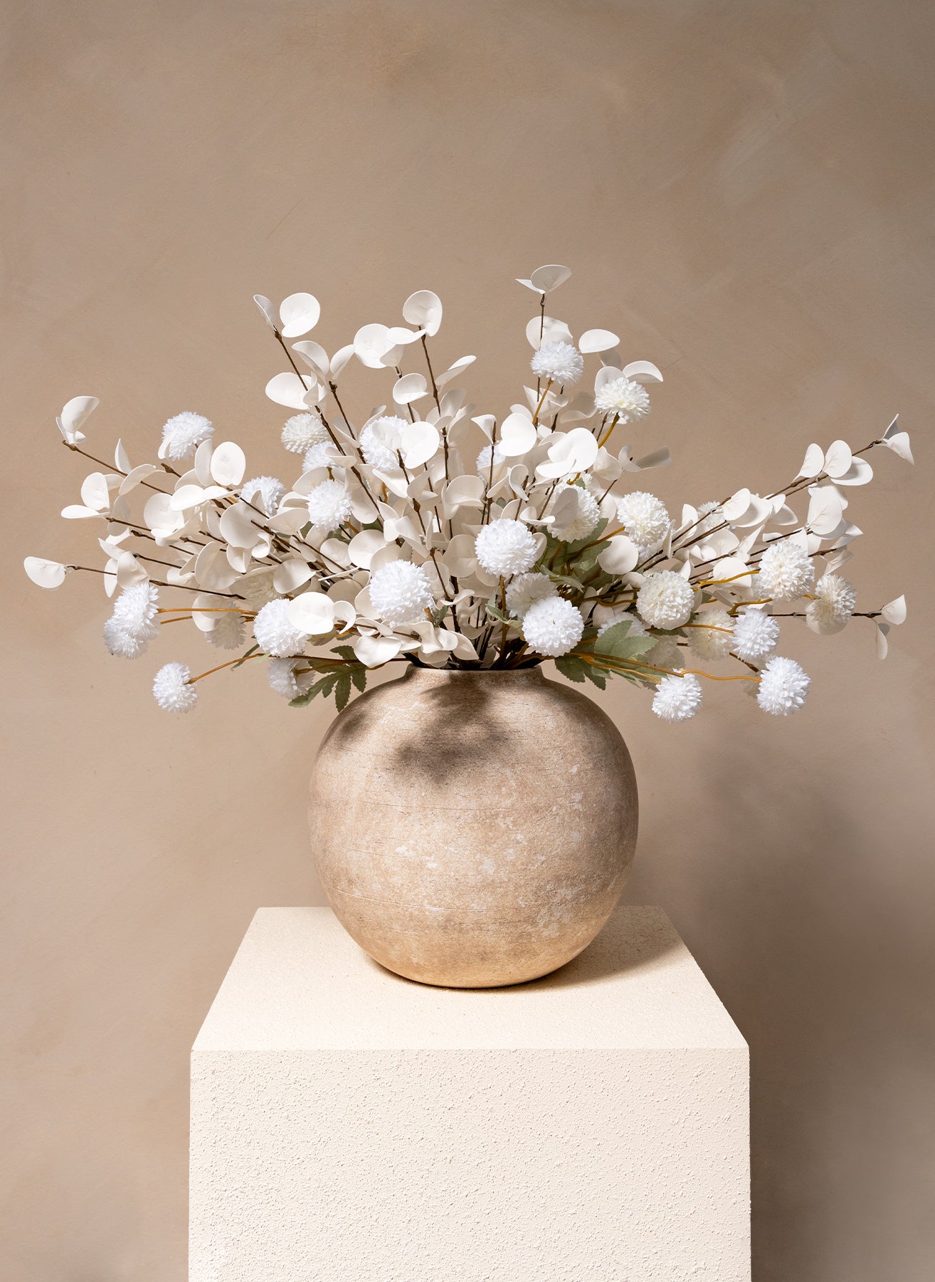 Zusammengestellter Blumenstrauß - Weiß