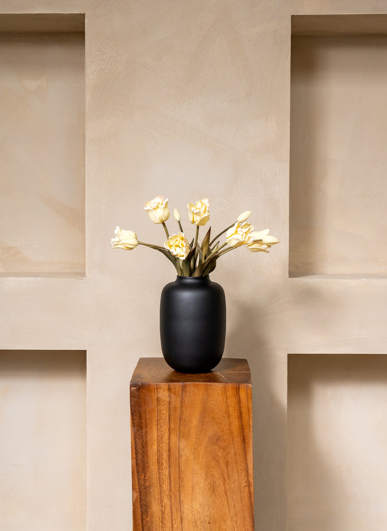 Papagei Tulpen - Elfenbein