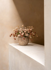 Wachsarrangement - Crème-Mix