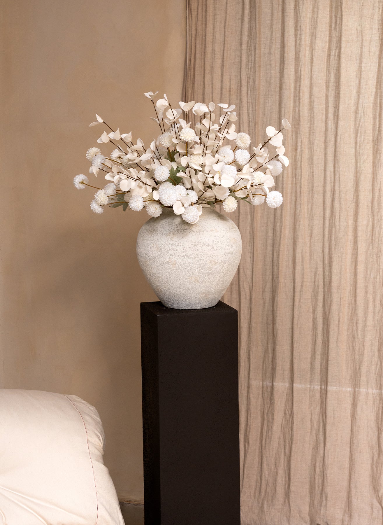 Zusammengestellter Blumenstrauß - Weiß