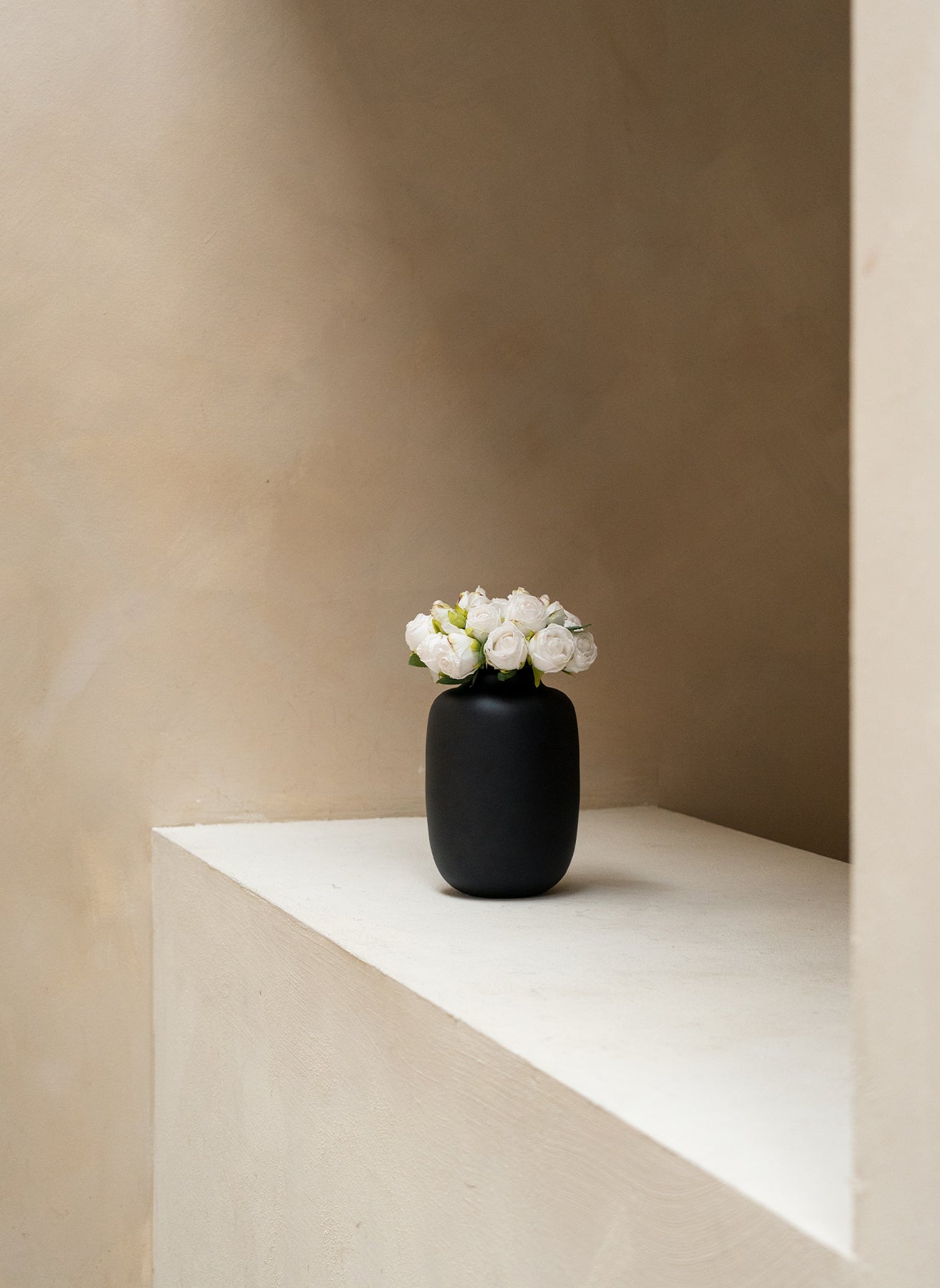 Mini Rosenstrauß - Weiß (20 Rosen)