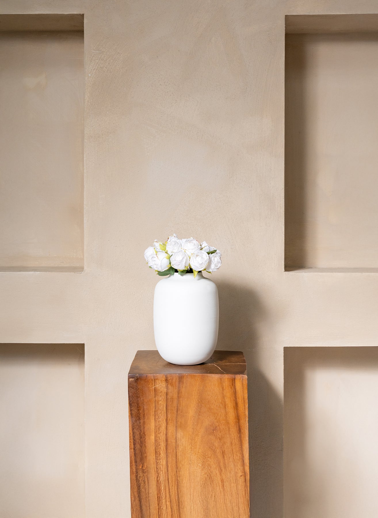 Mini Rosenstrauß - Weiß (20 Rosen)