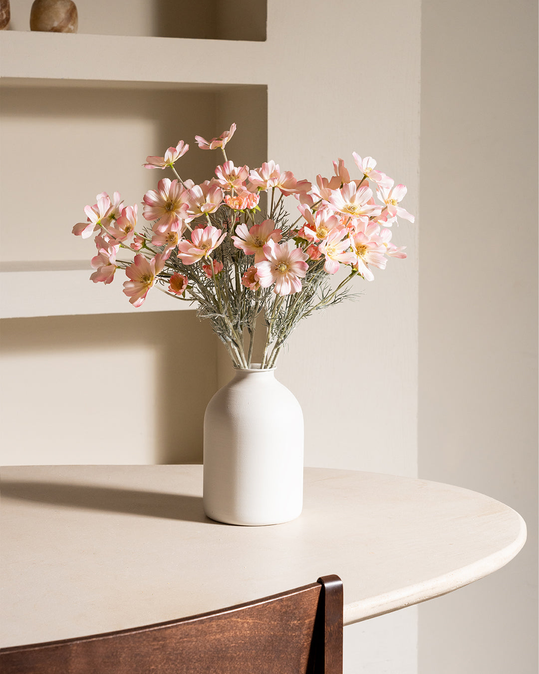 Seidenmargeriten (10 Stiele) - Hellrosa