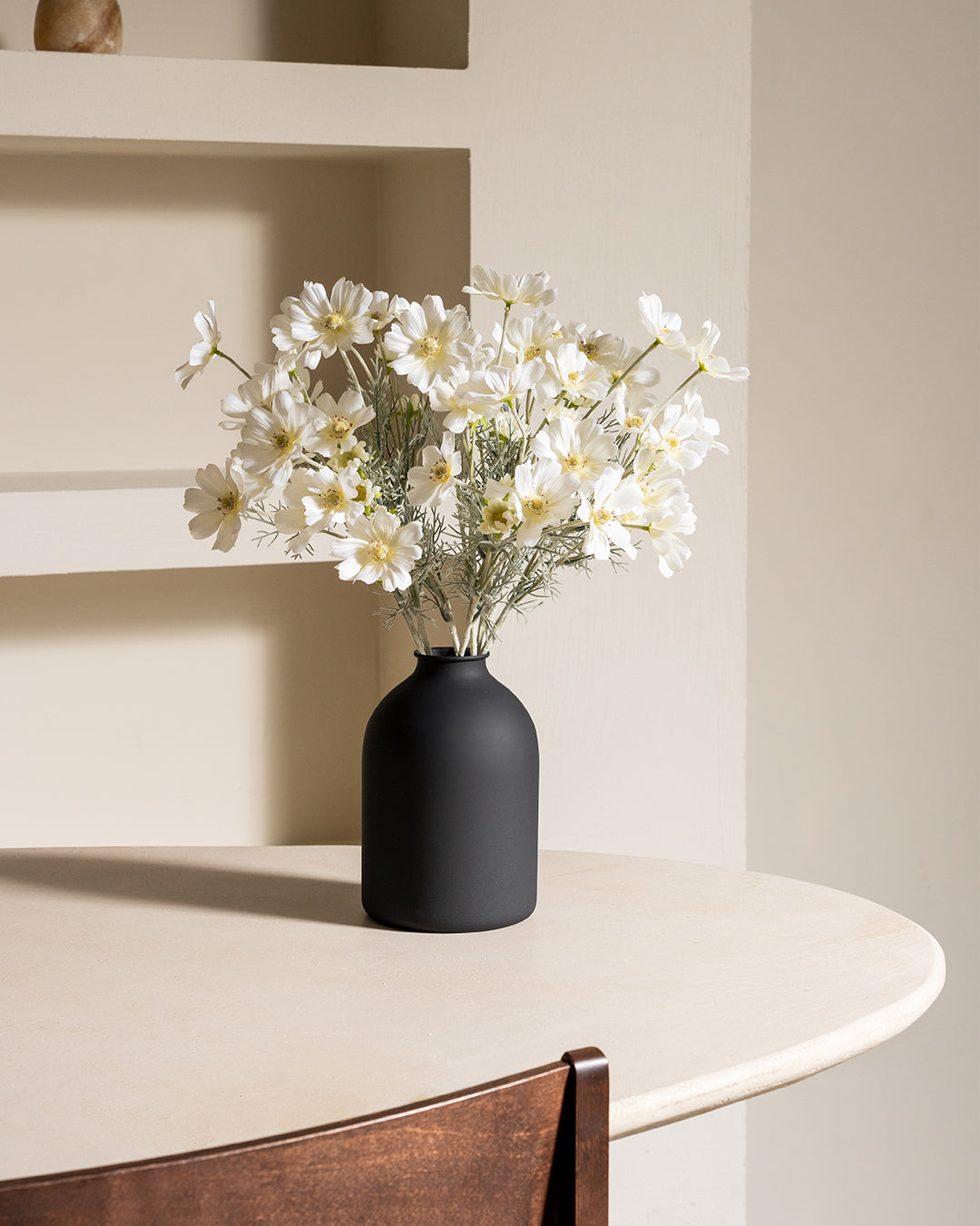 Seidenmargeriten (10 Stiele) - Weiß