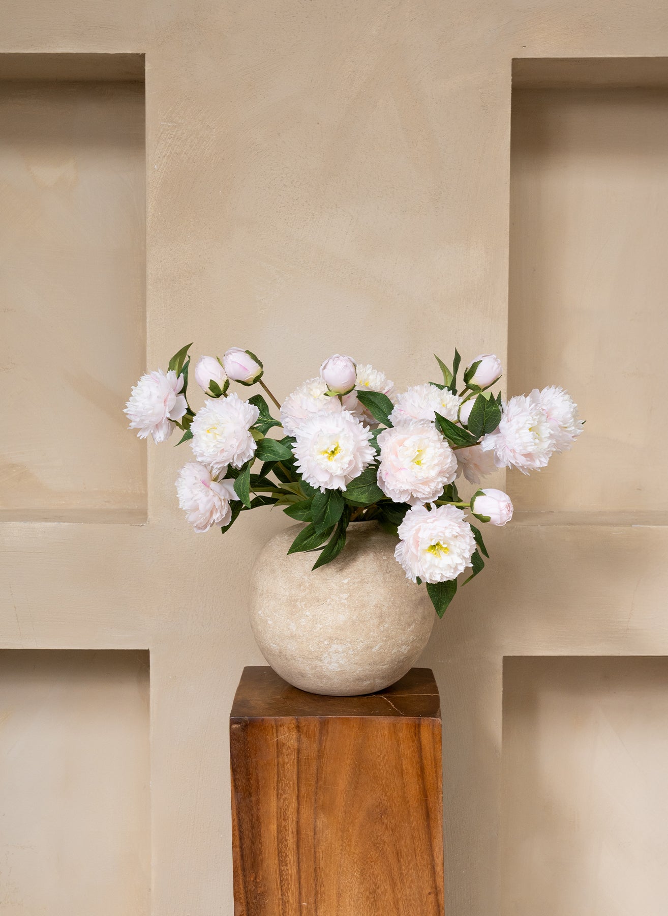 Seiden-Pfingstrosen - Hellrosa