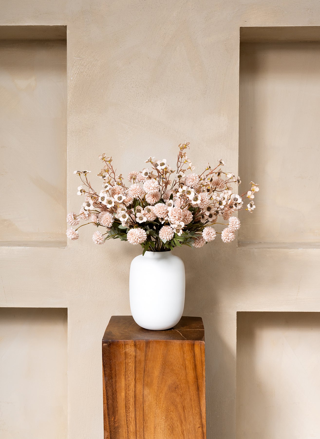 Wachsarrangement - Creme (VORBESTELLUNG - WIRD AM 14.01. VERSENDET)