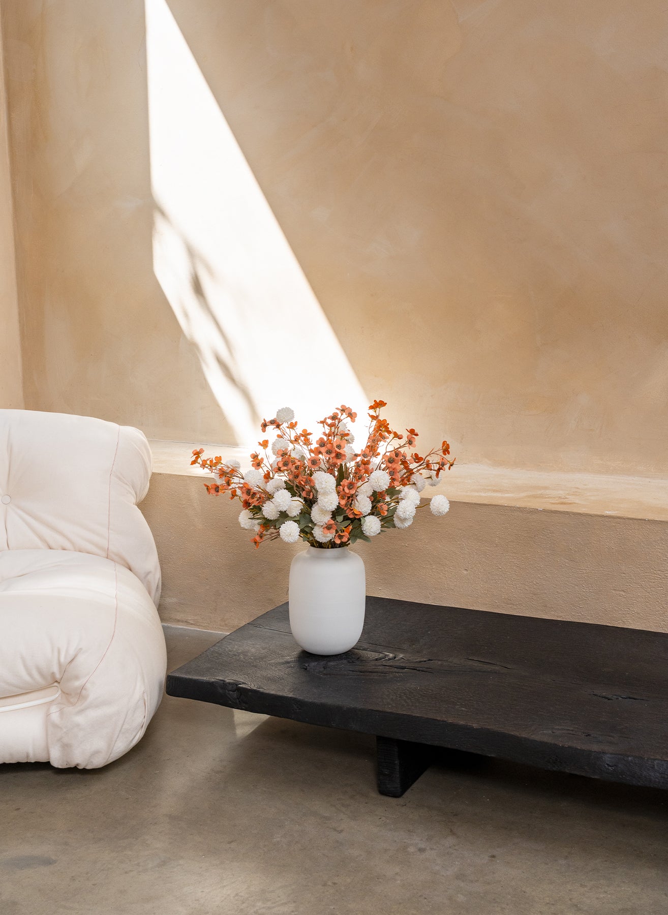 Wachsarrangement - Omber