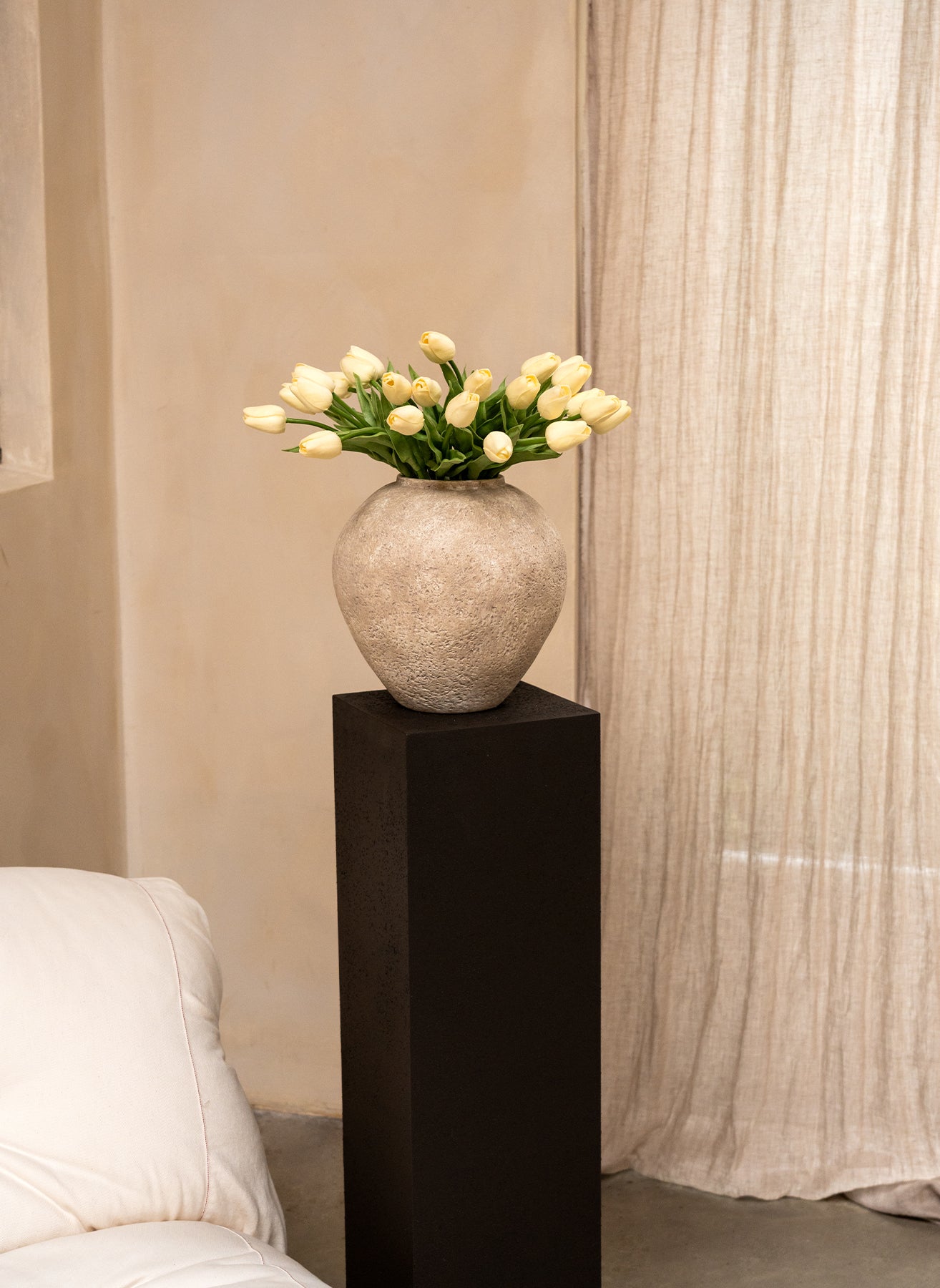 Arda Vase - Beige