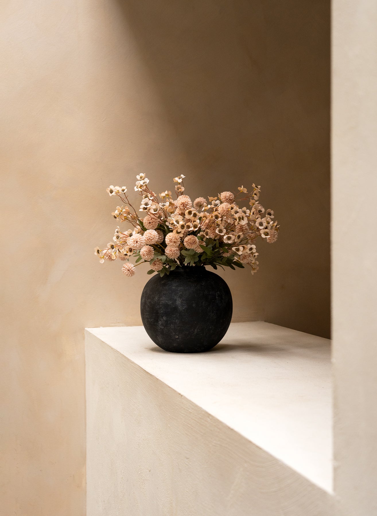 Wachsarrangement - Creme (VORBESTELLUNG - WIRD AM 14.01. VERSENDET)