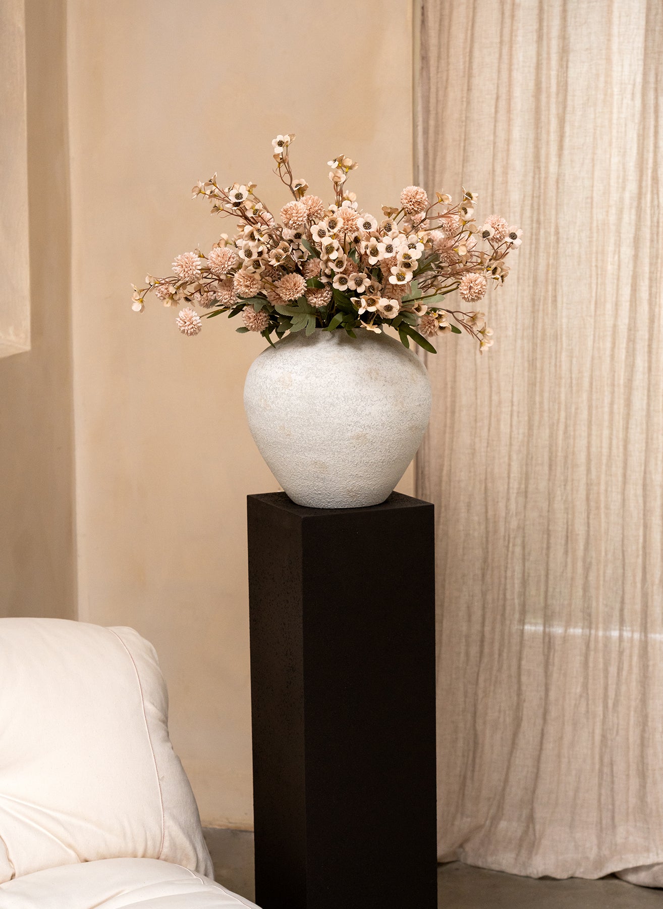 Wachsarrangement - Creme (VORBESTELLUNG - WIRD AM 14.01. VERSENDET)