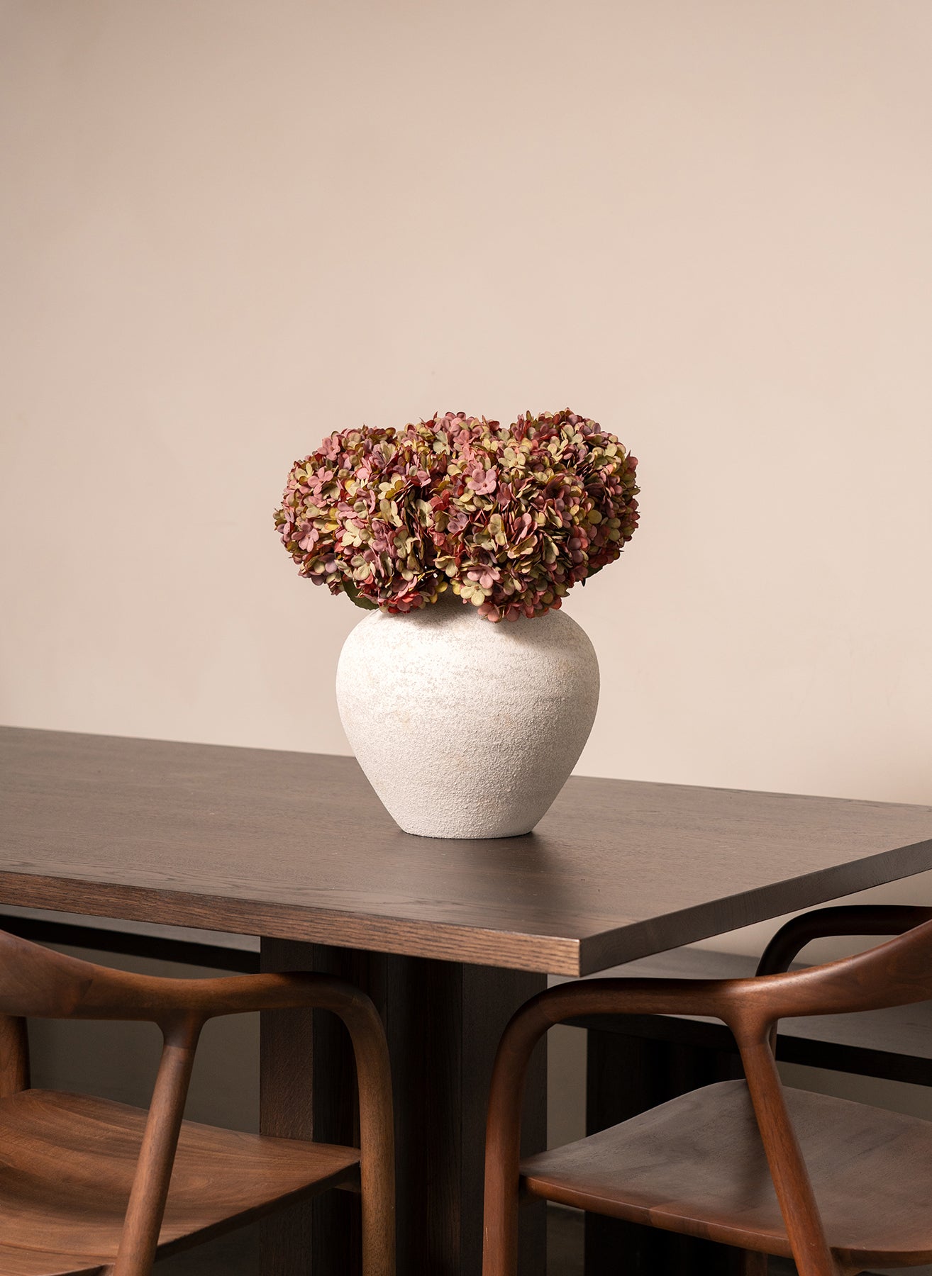 Große Seidenhortensie - Lila