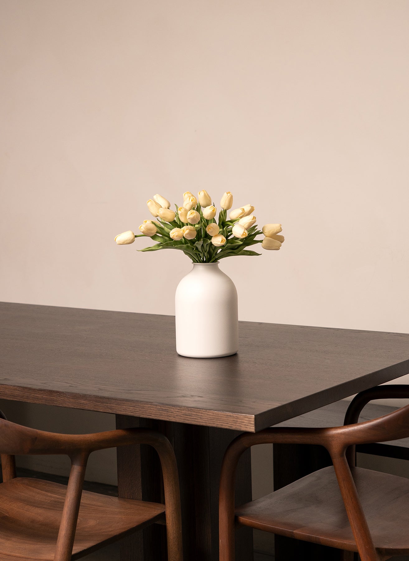 Tulpenstrauß - Elfenbein