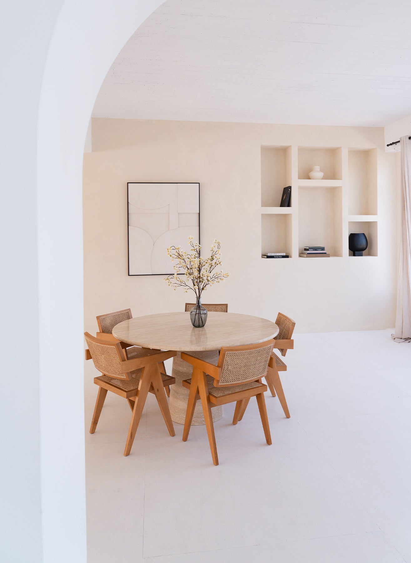 Seidenblüte - Weiß