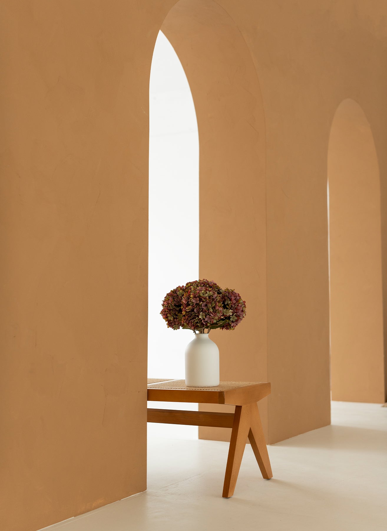 Große Seidenhortensie - Lila