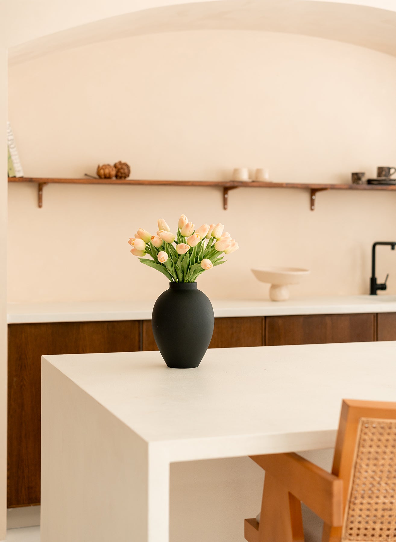 Tulpenstrauß - Altrosa