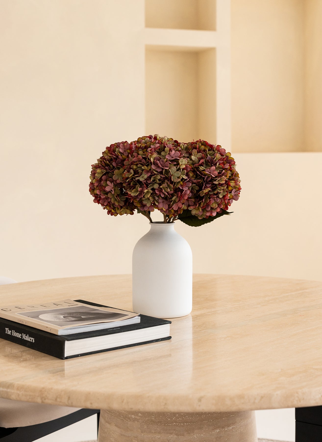 Große Seidenhortensie - Lila