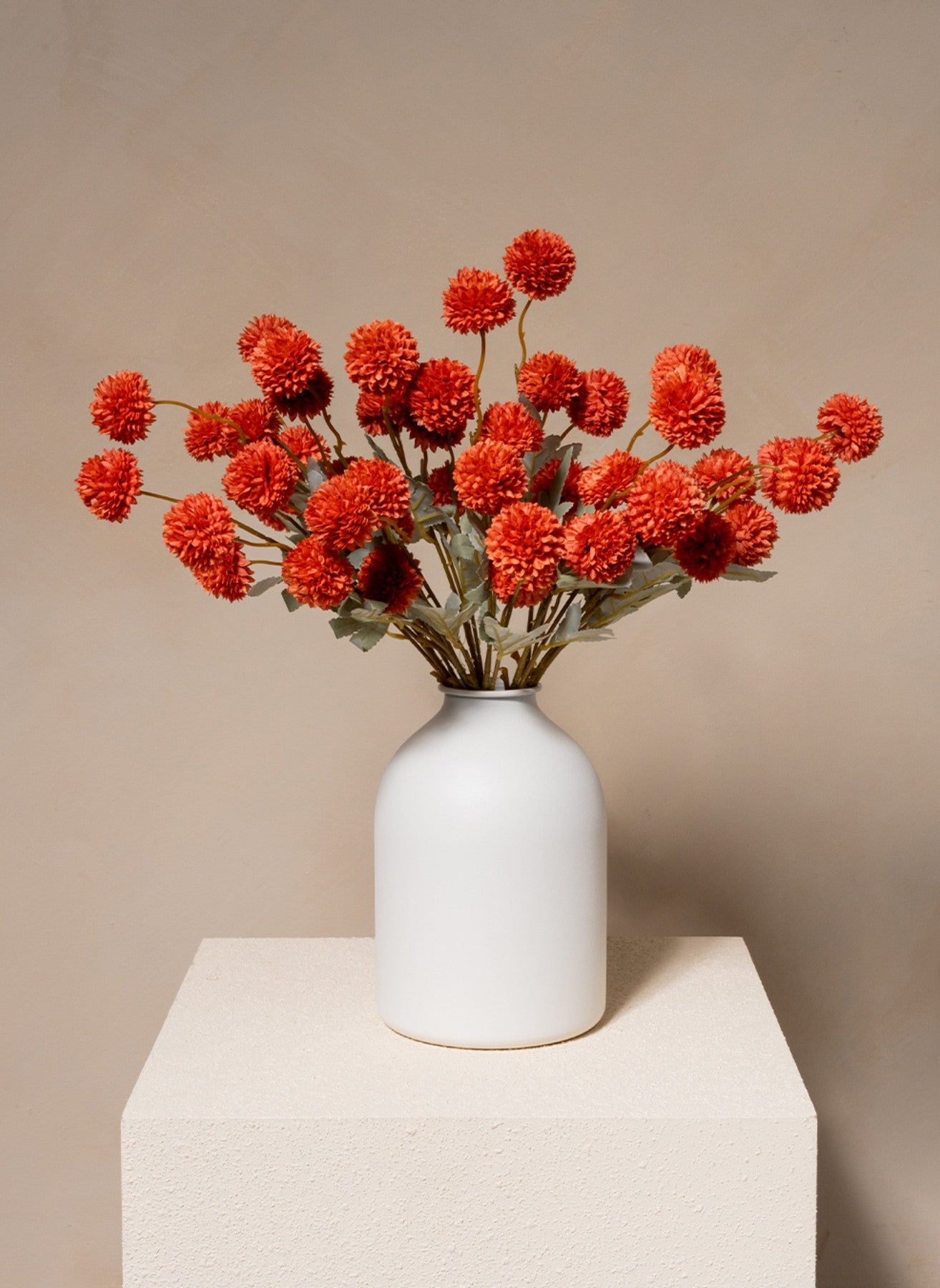 Seiden Kiku Blumen - Omber