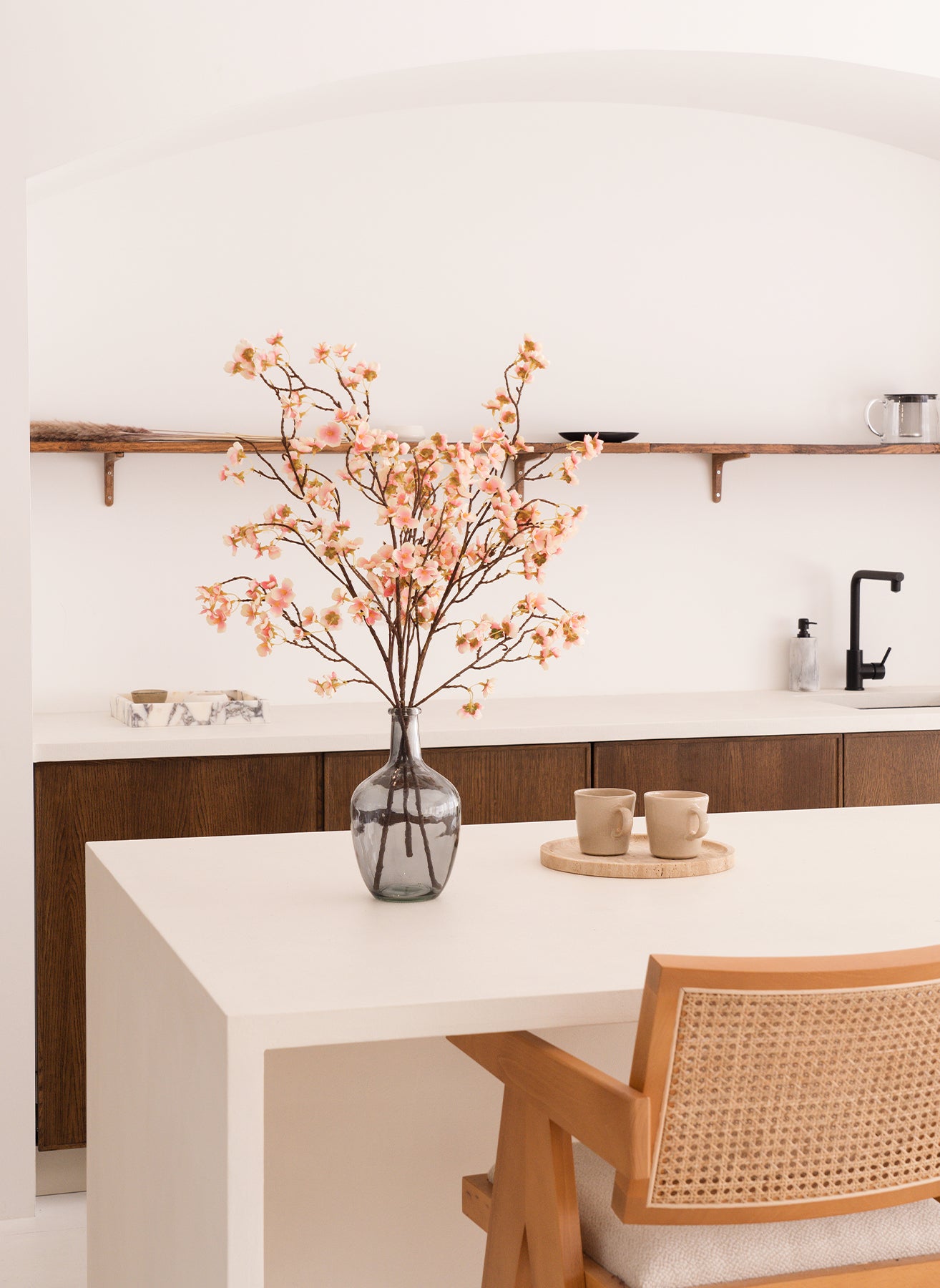 Seidenblüte - Altrosa