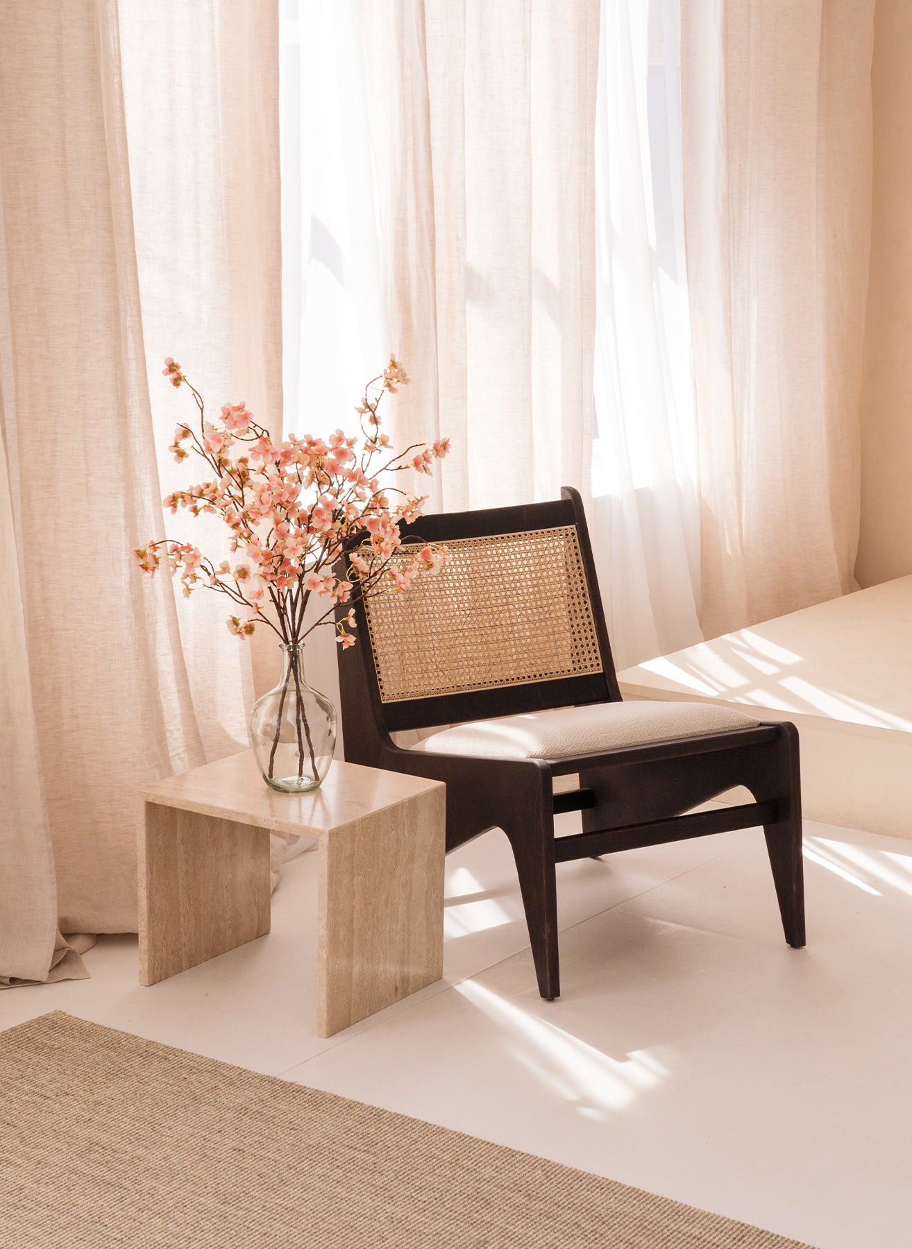 Seidenblüte - Altrosa