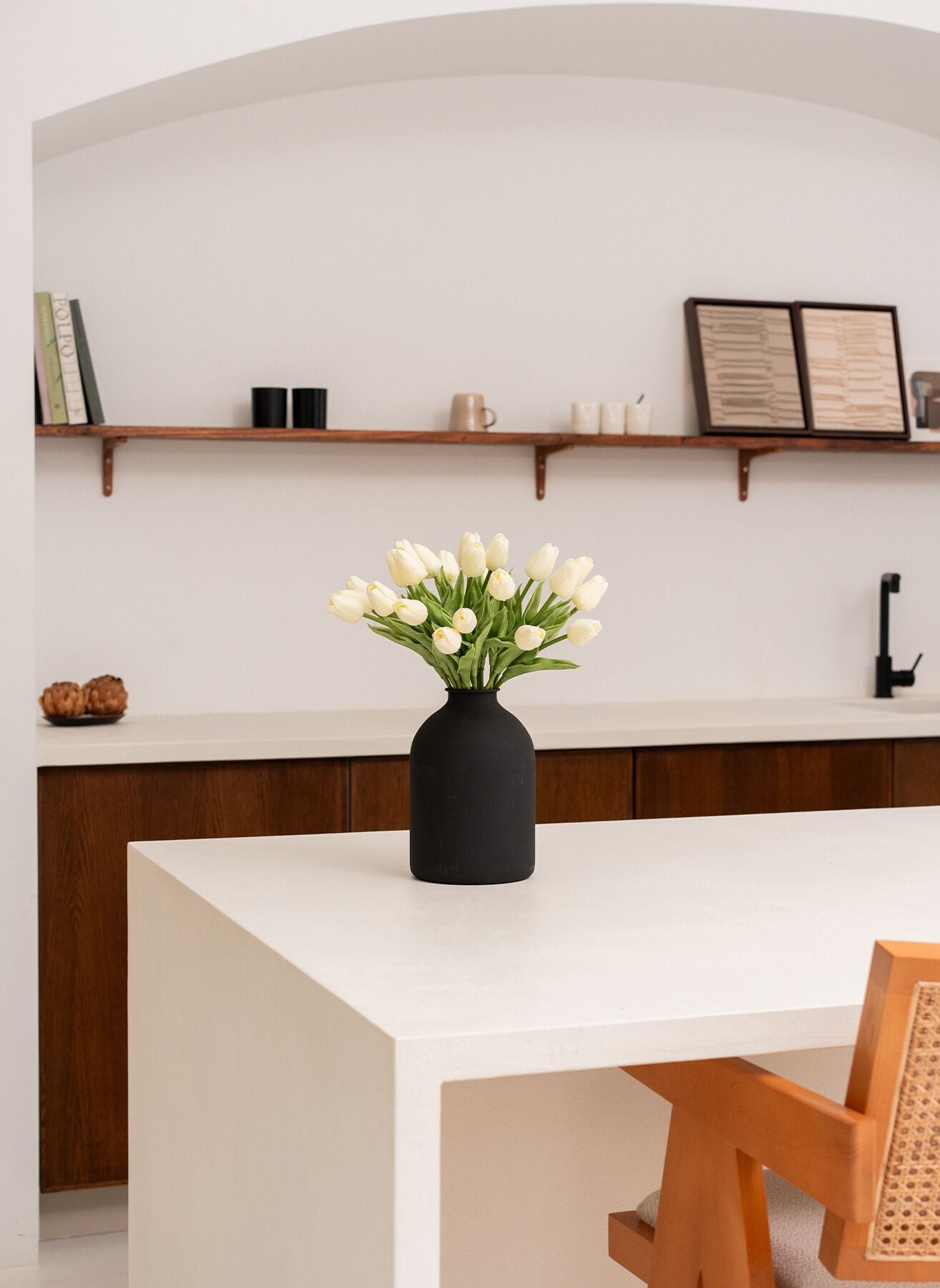 Tulpenstrauß - Elfenbein