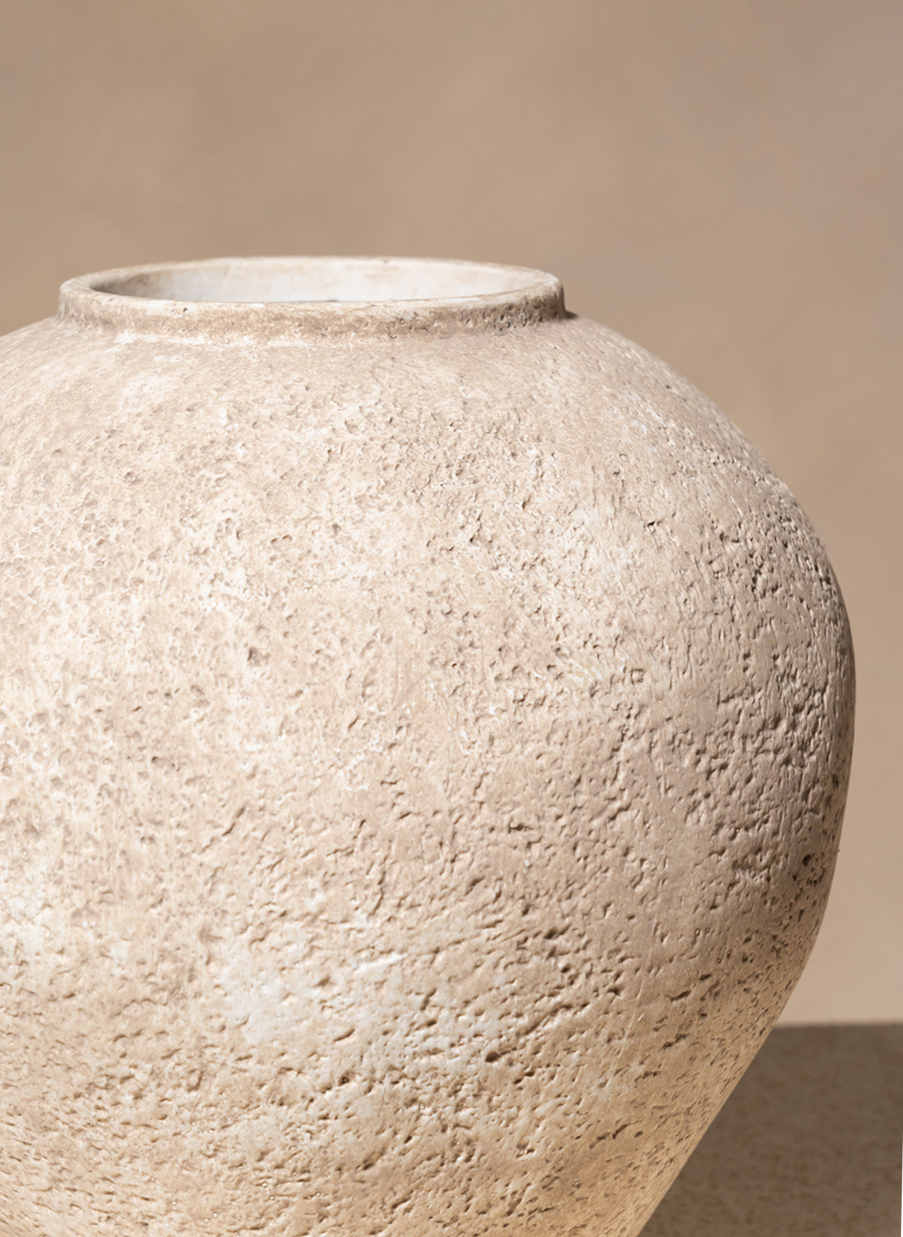 Arda Vase - Beige