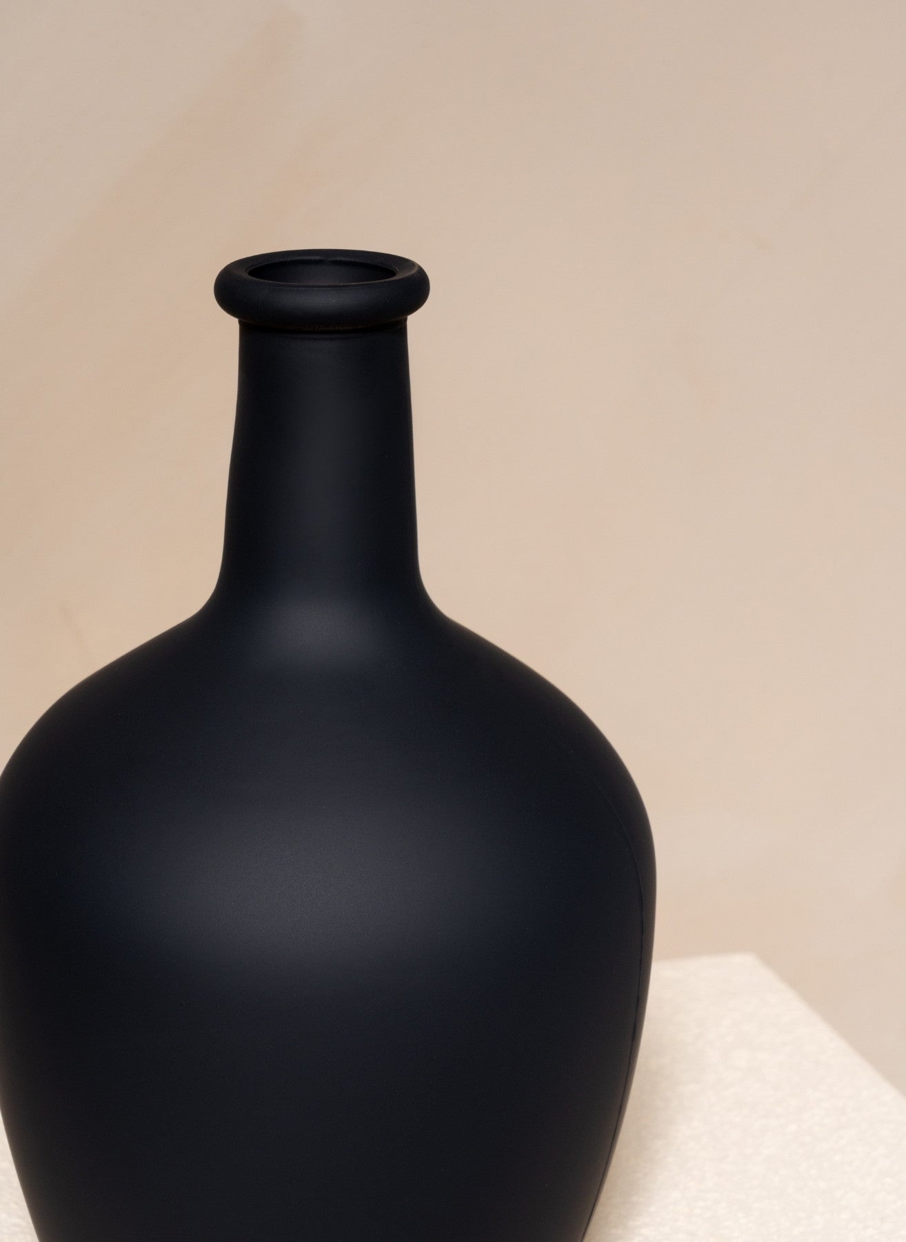 Ballonvase - Matt Schwarz