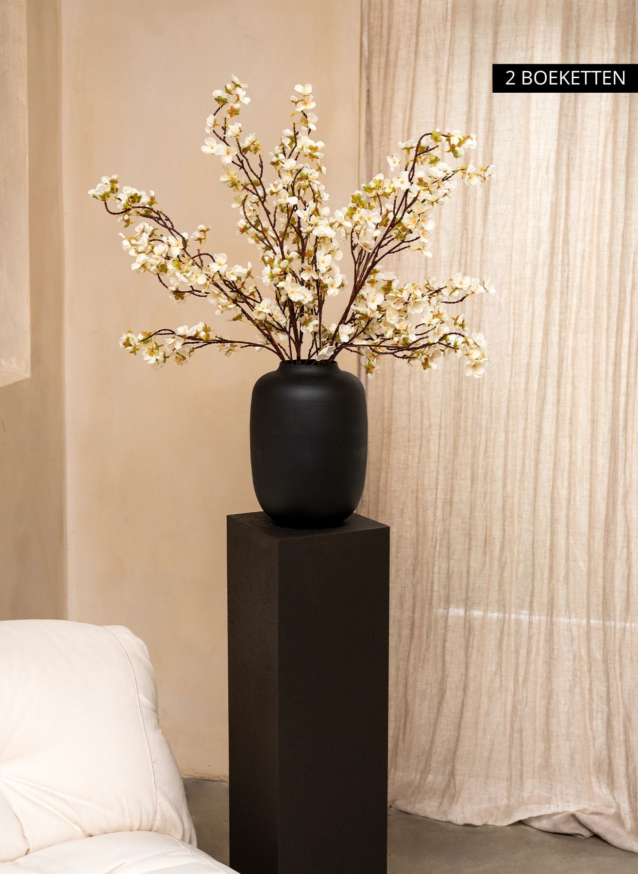 Seidenblüte - Weiß