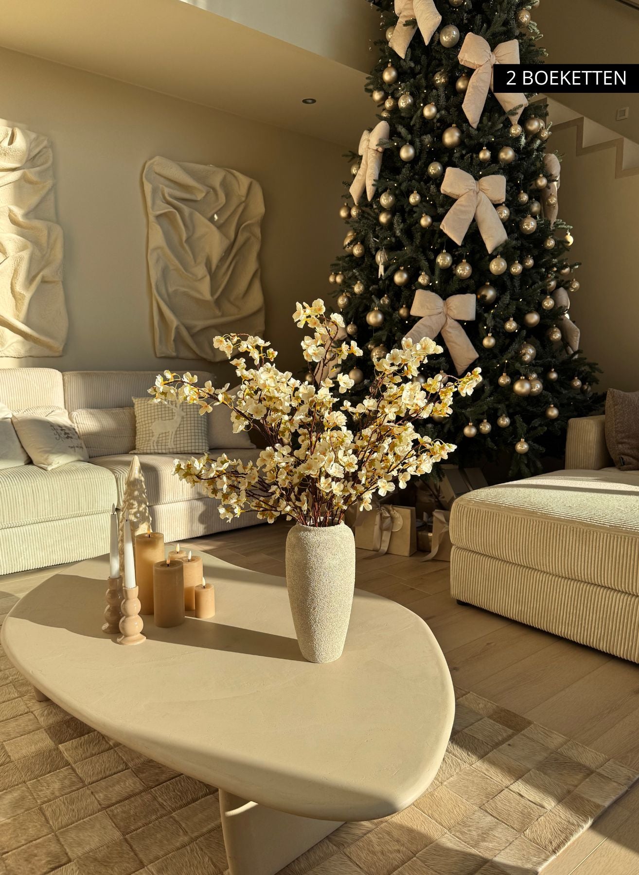 Seidenblüte - Weiß