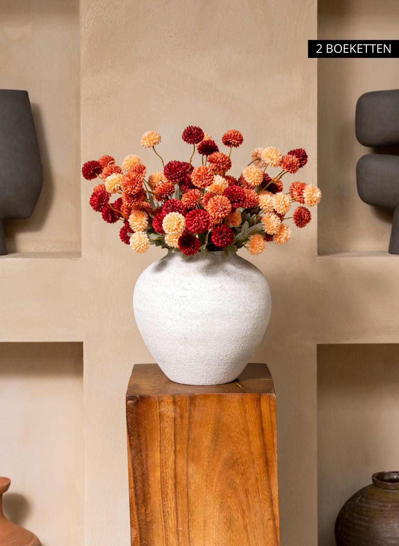 Seiden Kiku Blumen - Mix