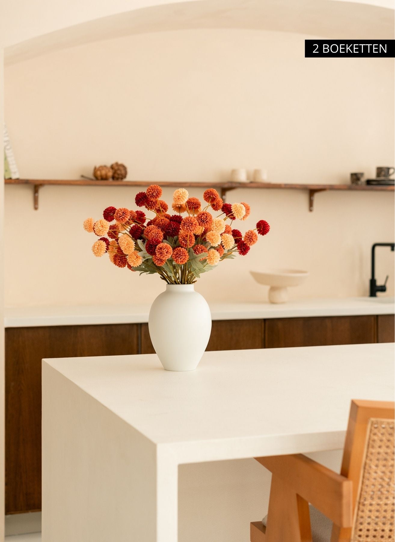 Seiden Kiku Blumen - Mix