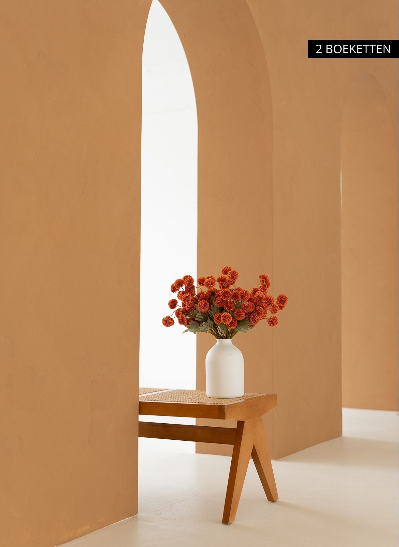 Seiden Kiku Blumen - Omber