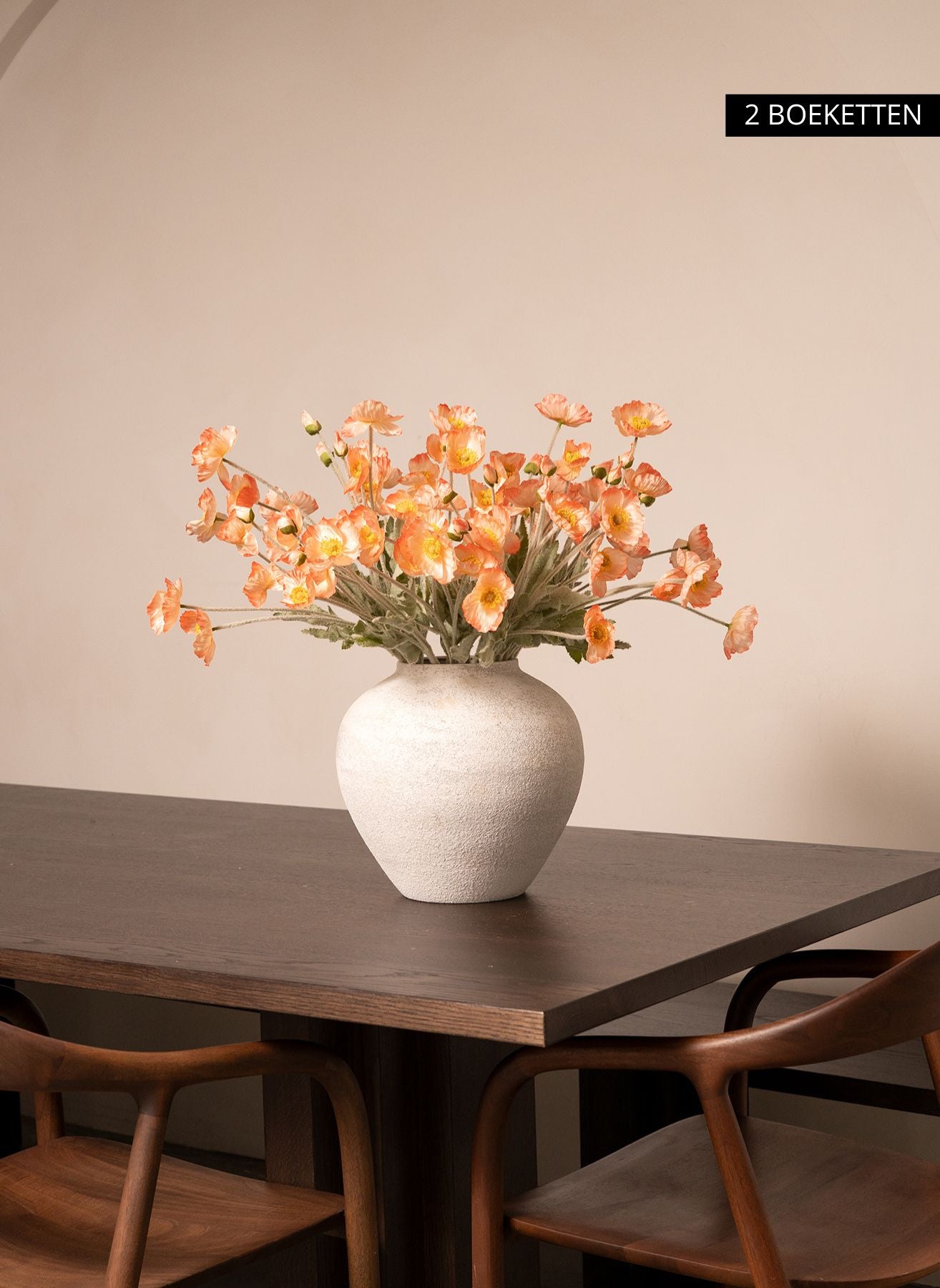 Seidenmohn - Altrosa