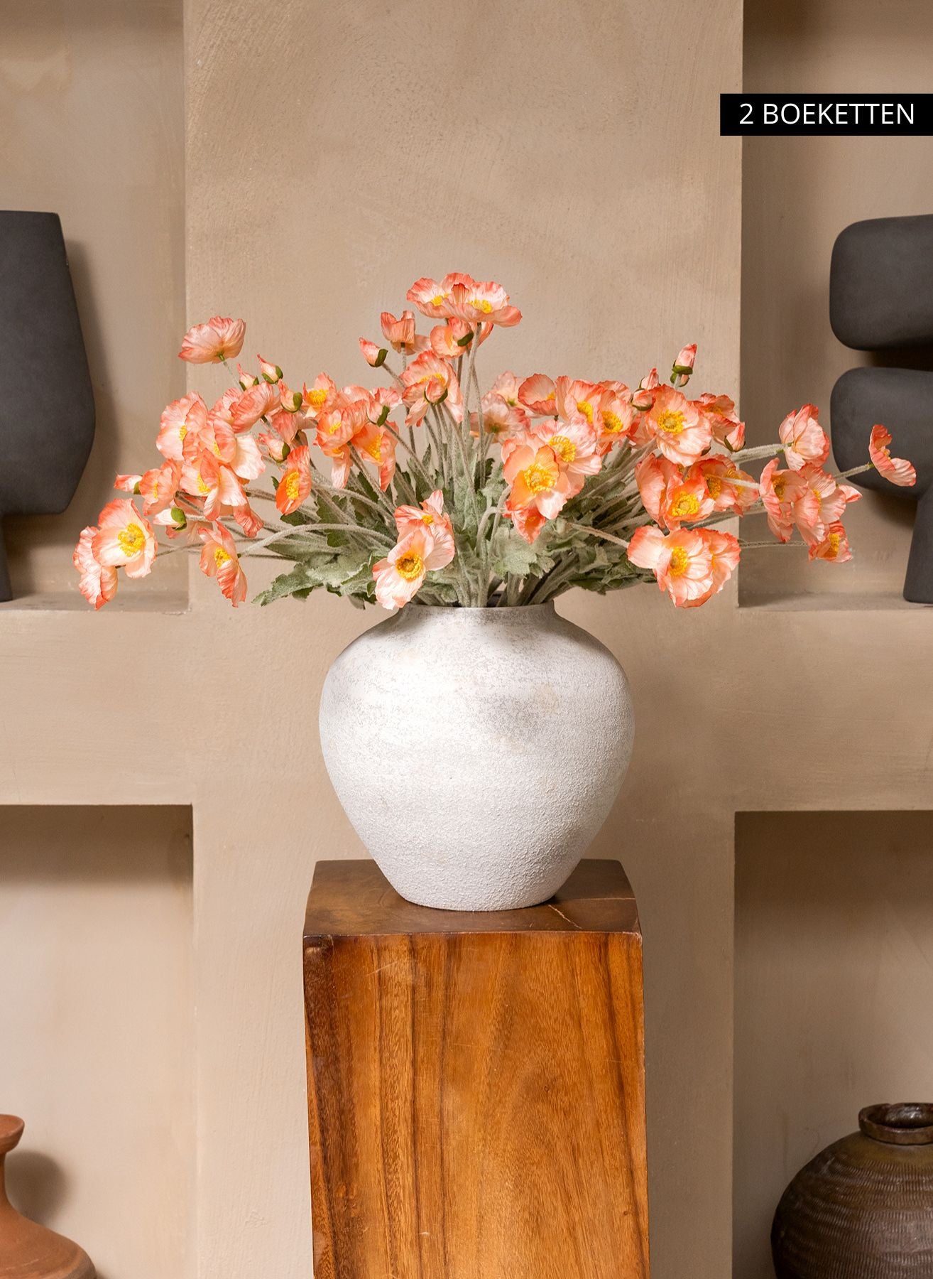 Seidenmohn - Altrosa