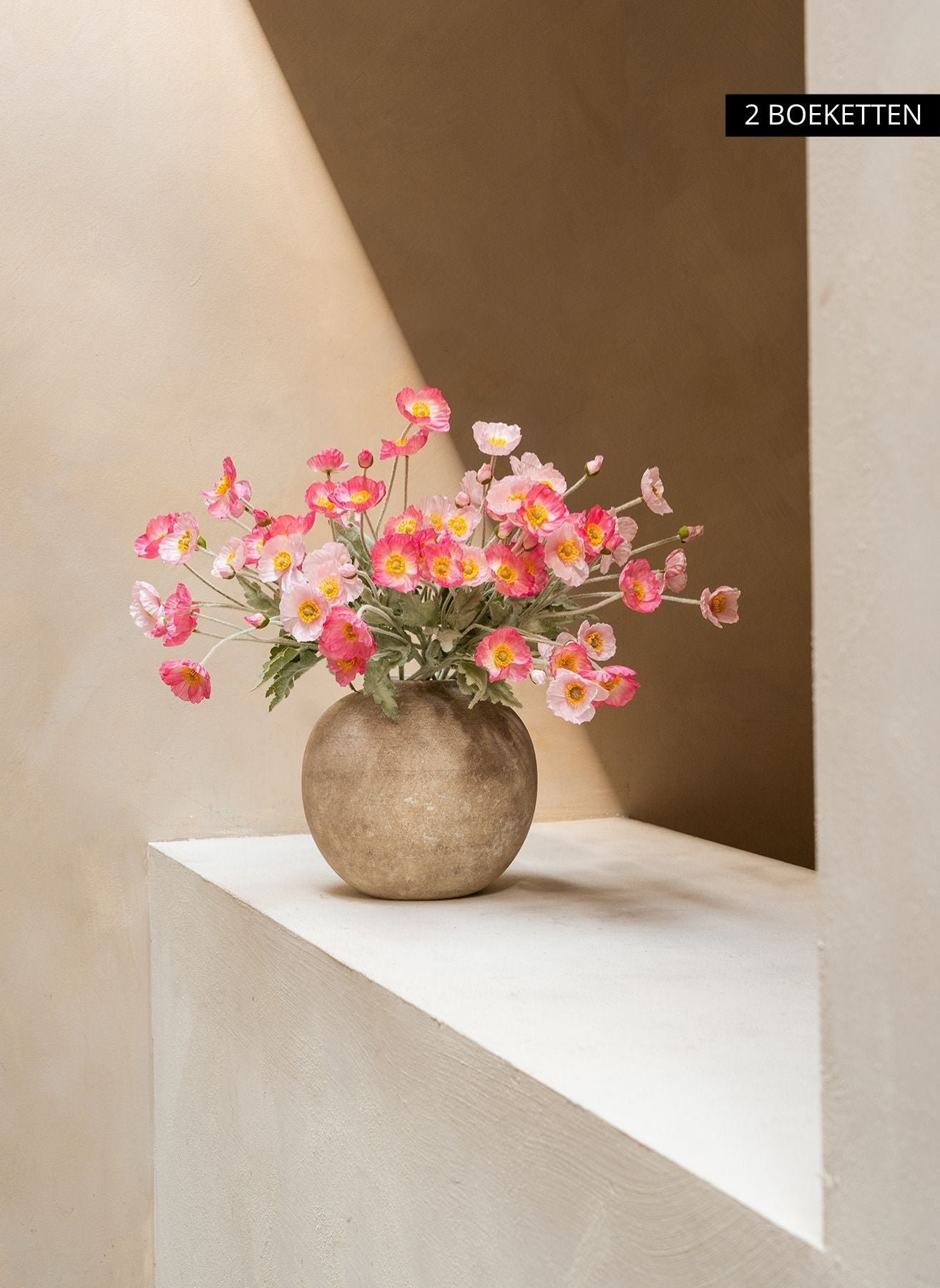 Seidenmohn - Rosa Mischung