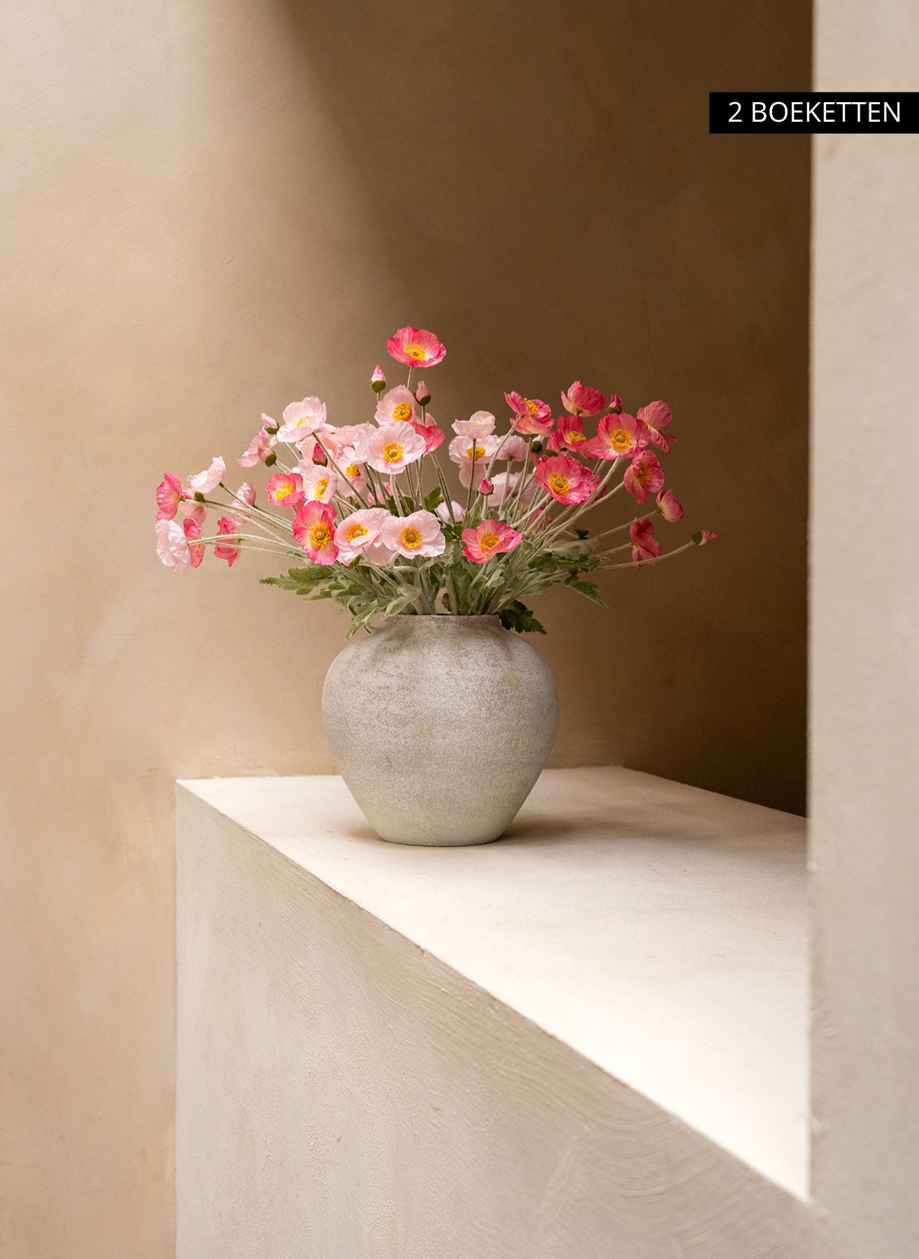 Seidenmohn - Rosa Mischung